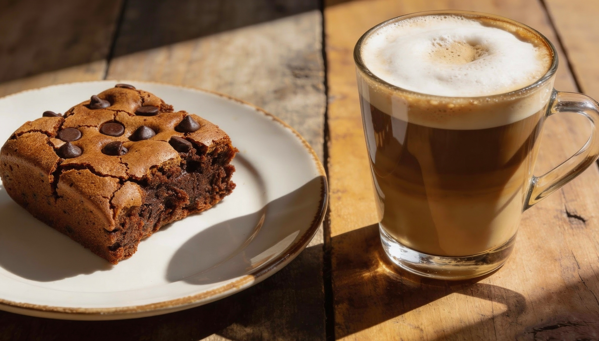 Brownie artesanal de chocolate con chispas Casa Brownie