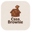 Brownie artesanal de chocolate con chispas Casa Brownie